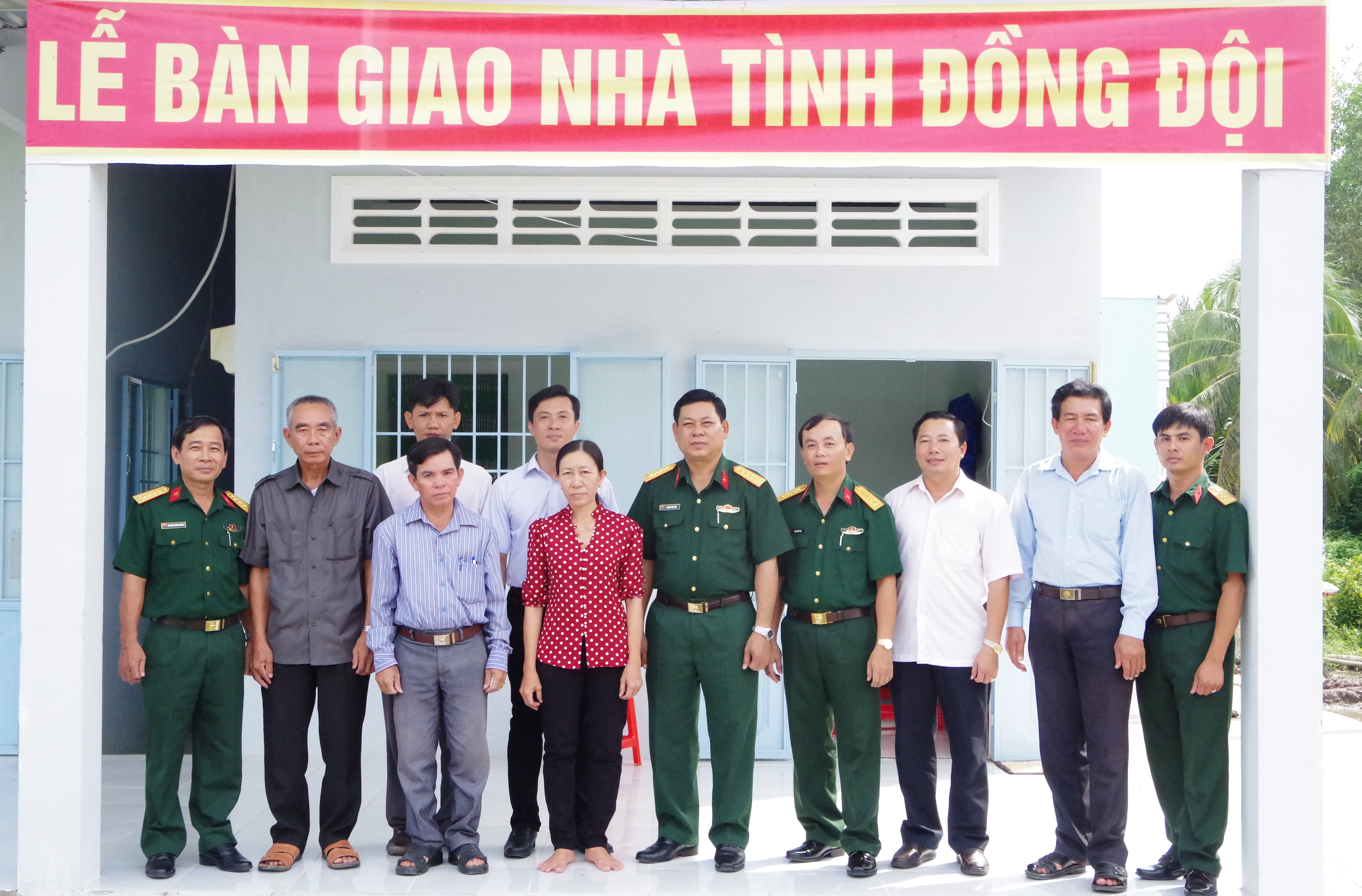 Bộ CHQS tỉnh Sóc Trăng bàn giao 